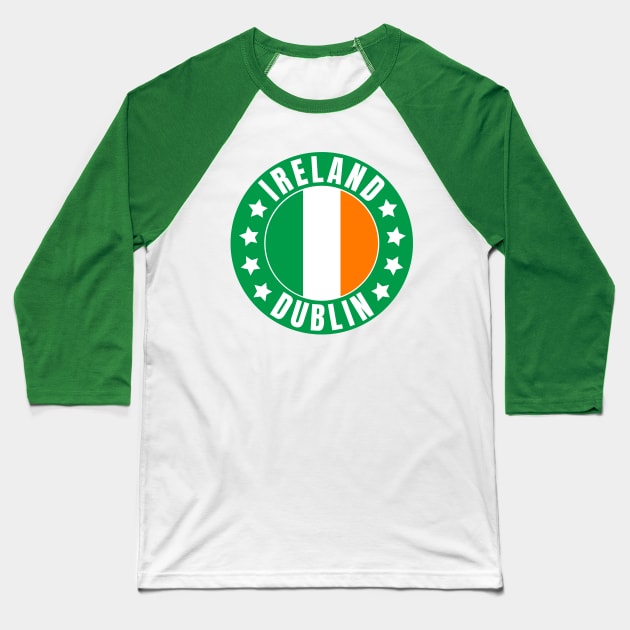 Dublin Baseball T-Shirt by footballomatic